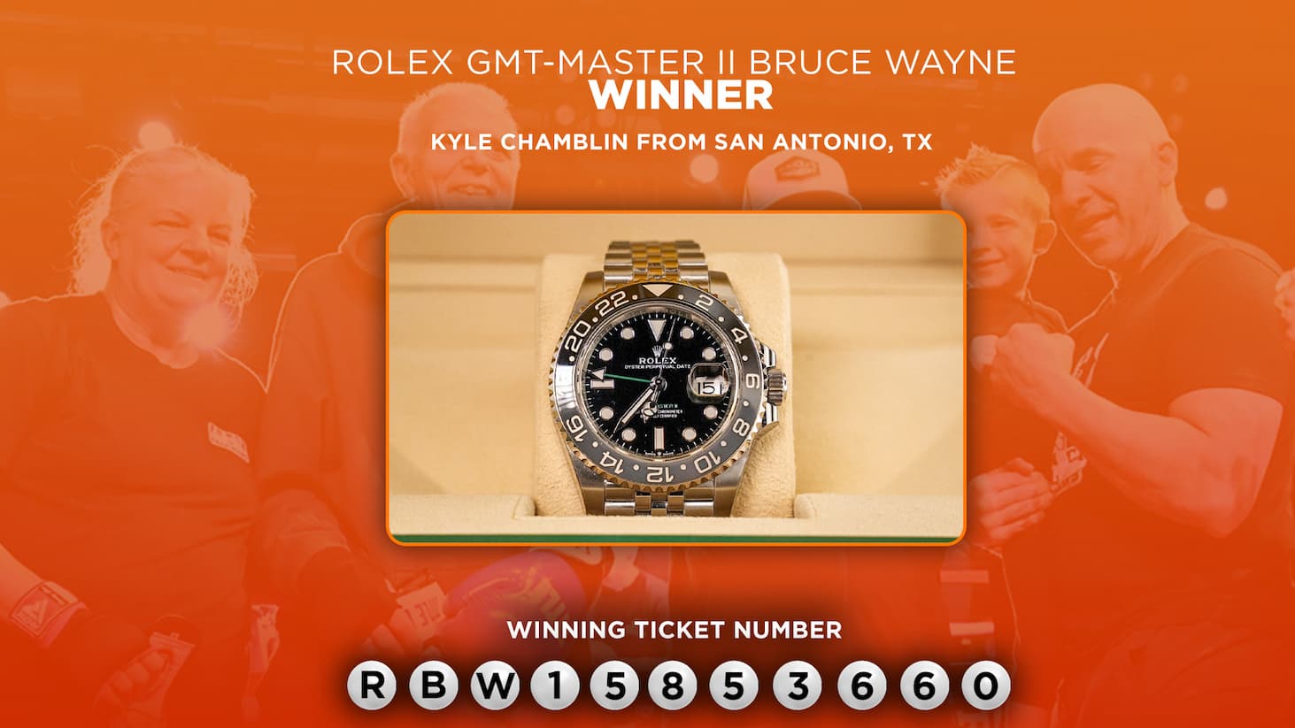 Last Nights Rolex Winner