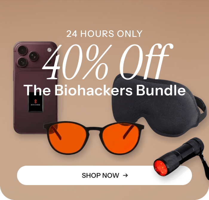 24 Hours Only. 40% Off The BioHackers Bundle