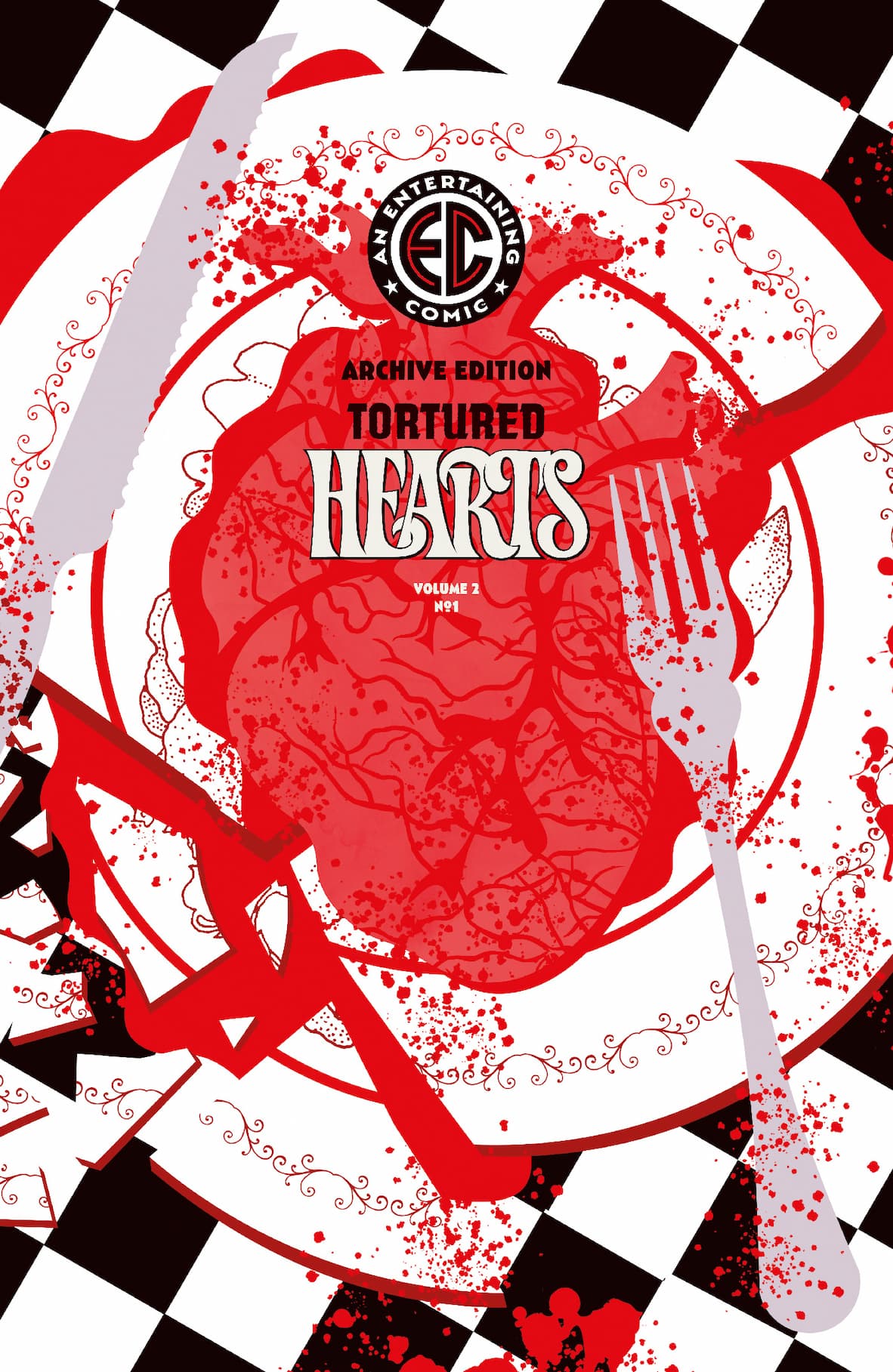 EC Tortured Hearts 2 #1 — Archive Edition Variant (1:50) by Patricia Martín/