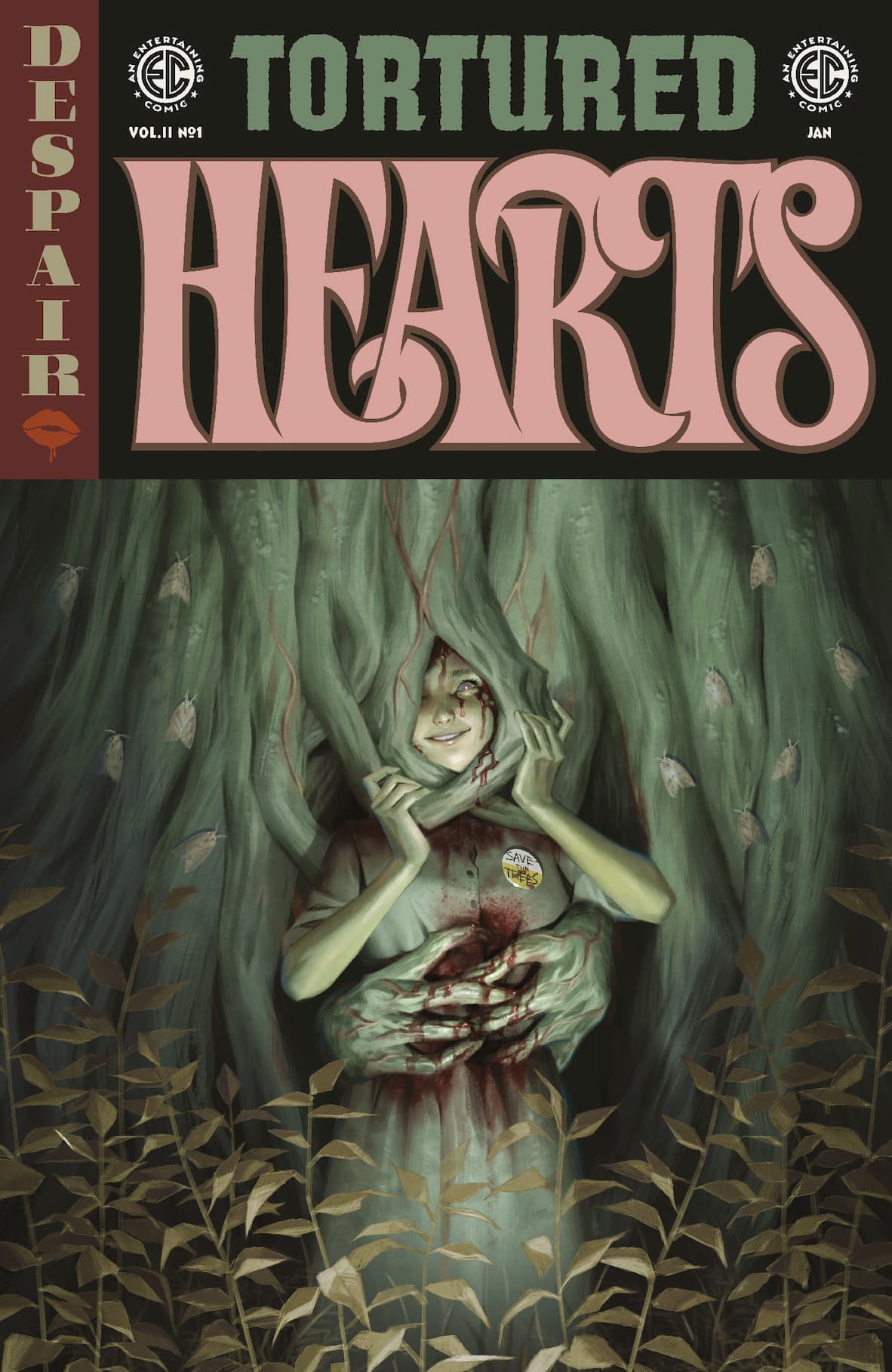 EC Tortured Hearts 2 #1 — Cover B by Reiko Murakami/