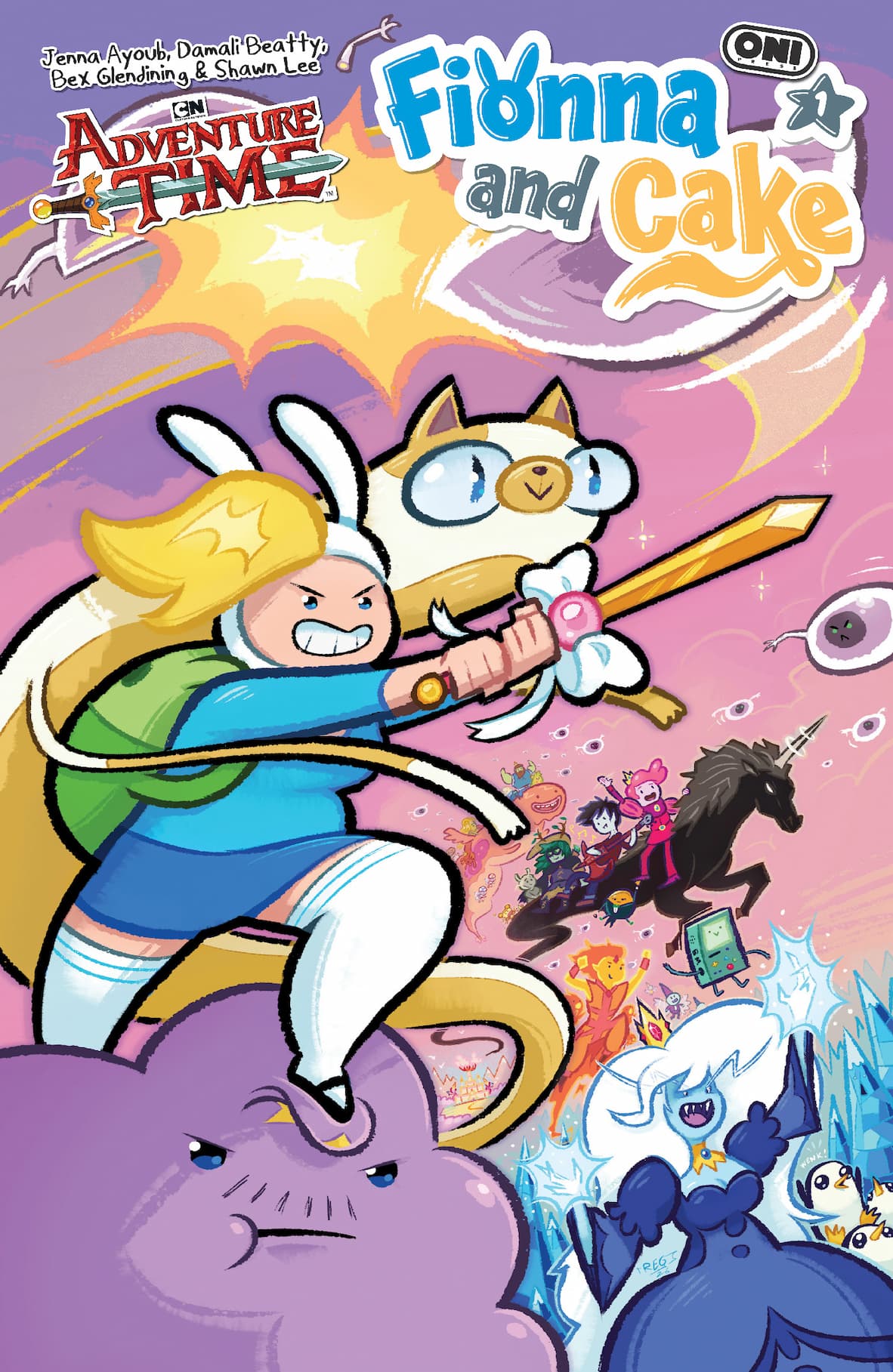 Adventure Time: Fionna and Cake #1 Cover C by Reggie Graham