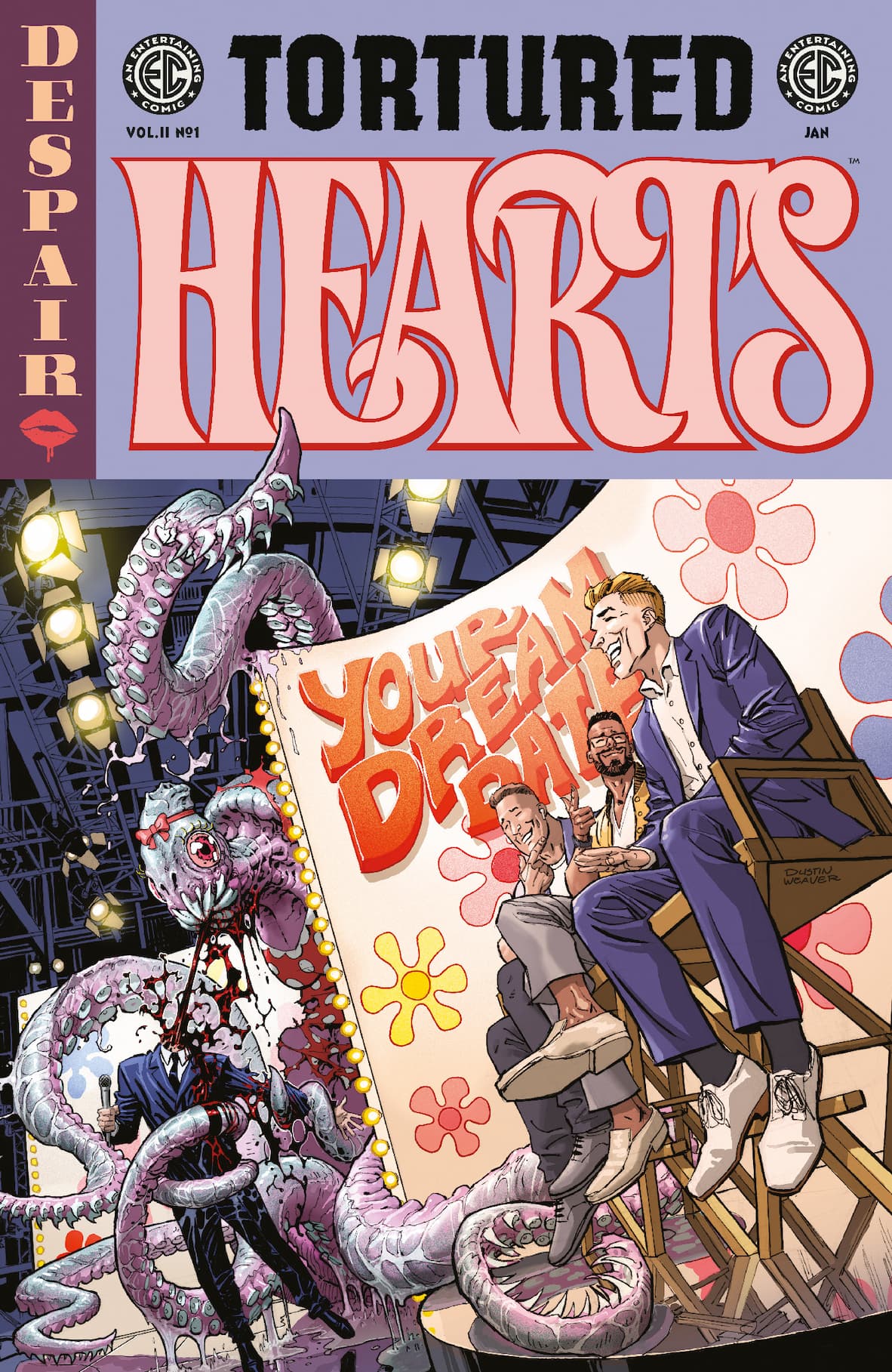 EC Tortured Hearts 2 #1 — Cover A by Dustin Weaver/
