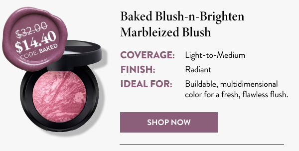 Baked Blush-n-Brighten Marbleized Blush | Shop Now
