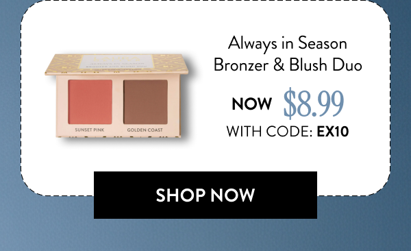 Always in Season Bronzer & Blush Duo | Shop Now
