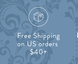 Free Shipping on US orders $40+
