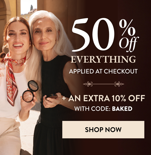 50% Off Everything Applied At Checkout + An Extra 10% OFF | With Code: BAKED | Shop Now