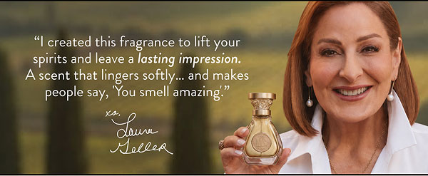 I created this fragrance to lift your spirits and leave a lasting impression.