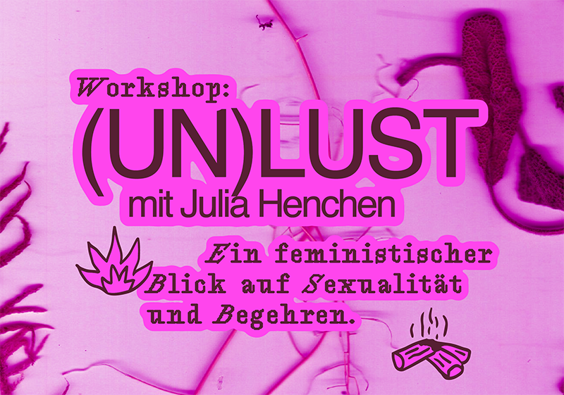 Workshop Ankündigung mit Julia Henchen