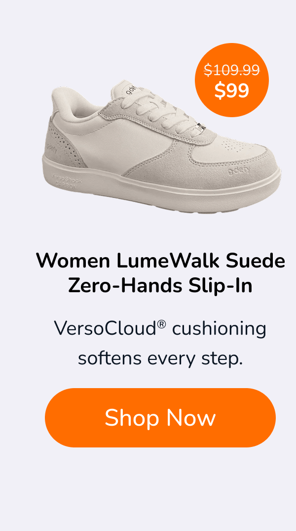 Women LumeWalk Suede Zero-Hands Slip-In
