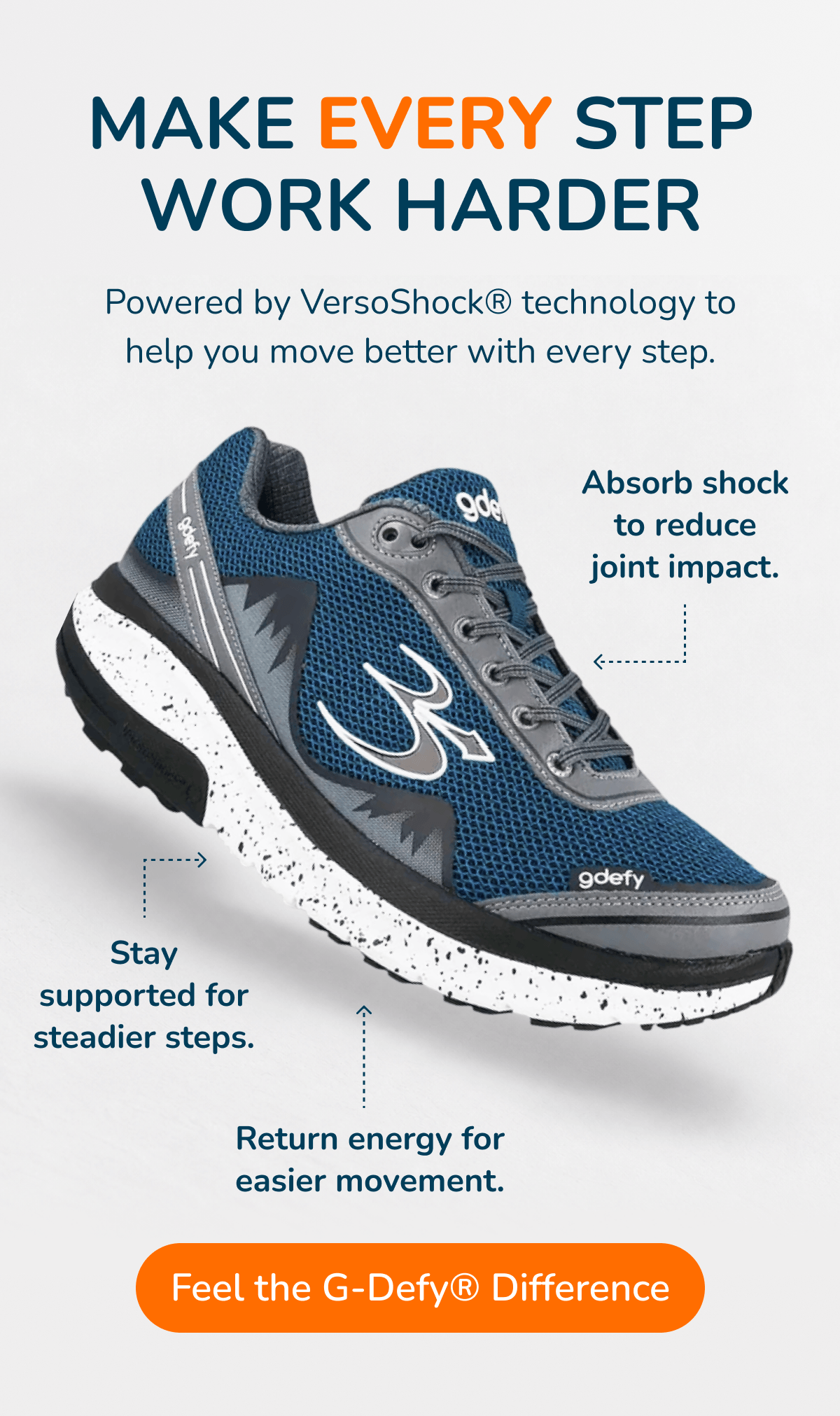 Feel the G-Defy® Difference