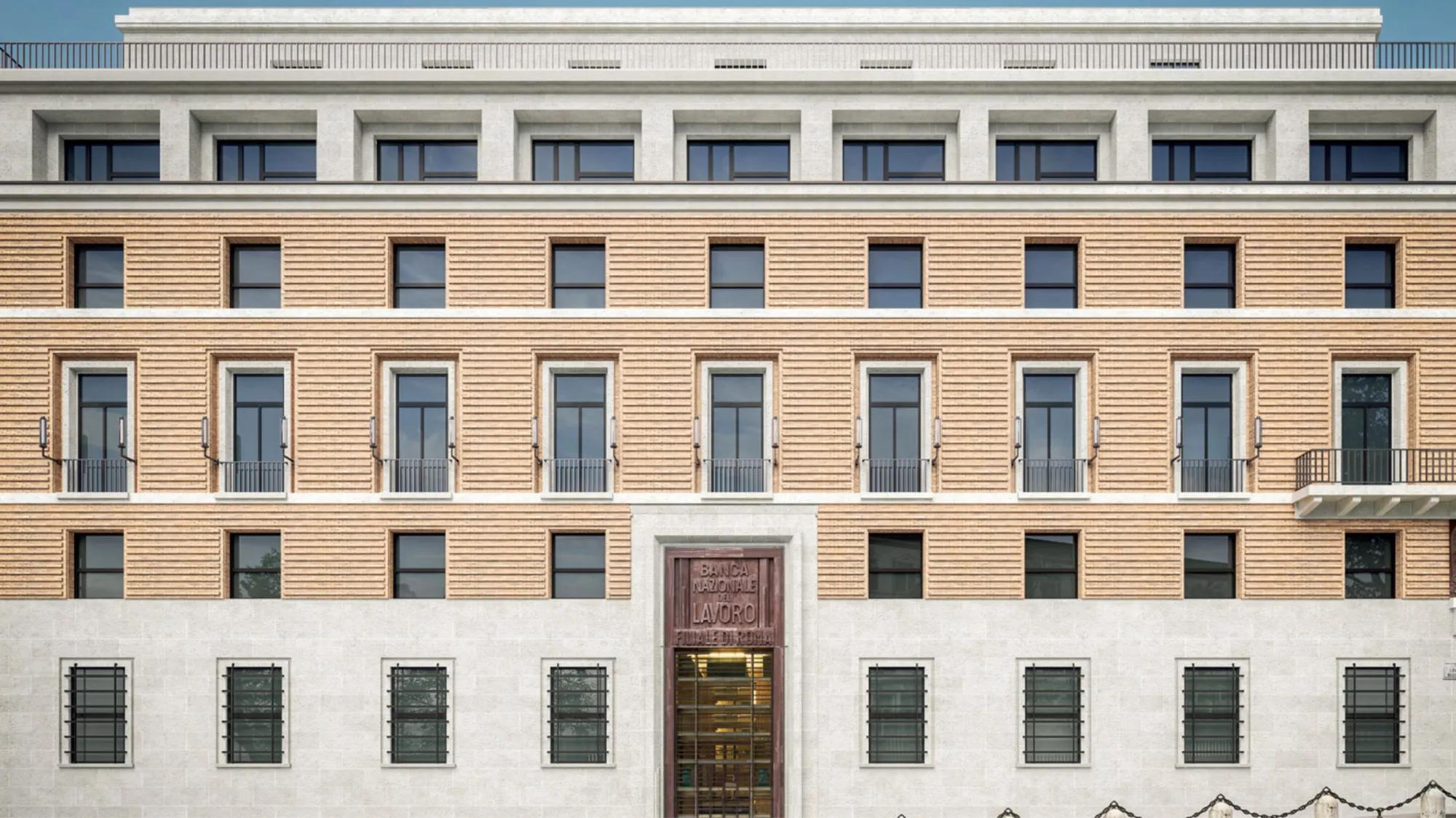 Rosewood Rome, rendering