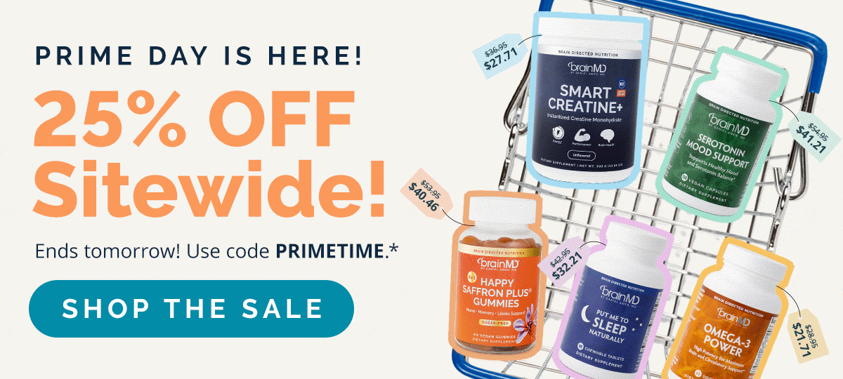 25% off sitewide. Ends tomorrow use code PRIMETIME