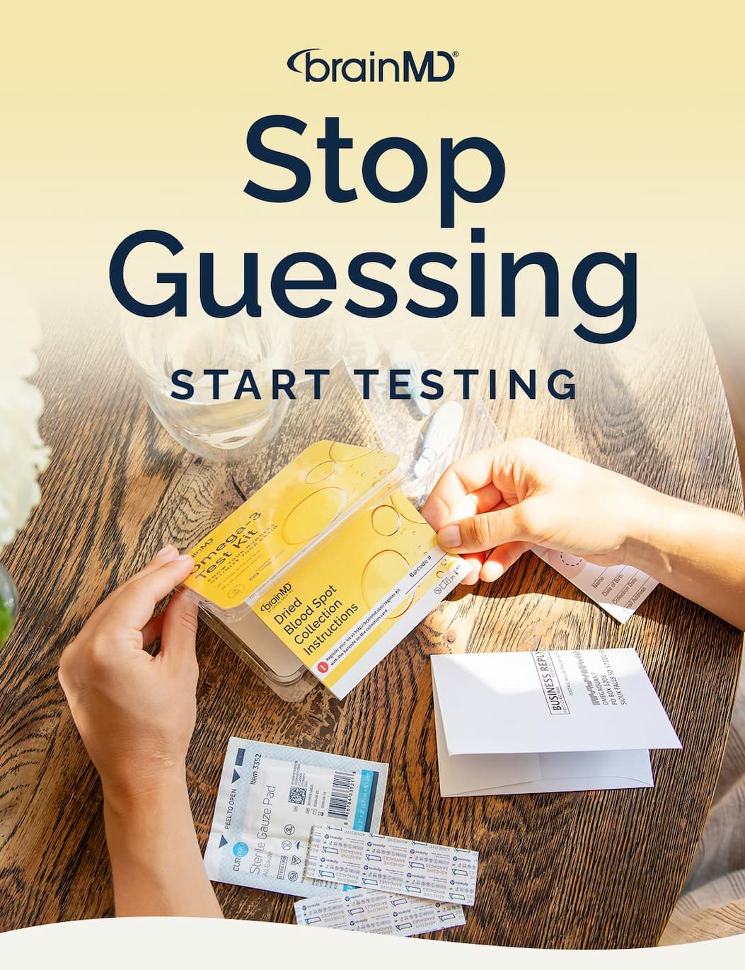 STOP GUESSING. NEW: At-Home Testing Is Here 