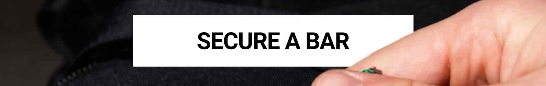 SECURE A PROTEIN BAR