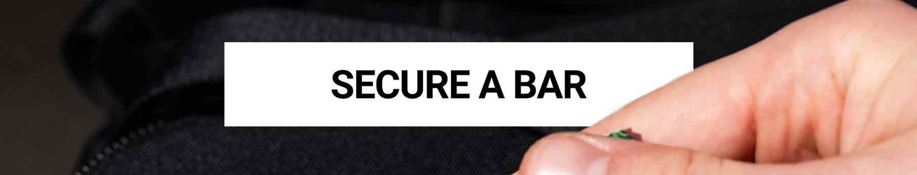SECURE A PROTEIN BAR