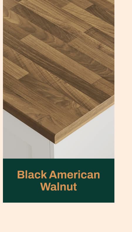 Black American Walnut: