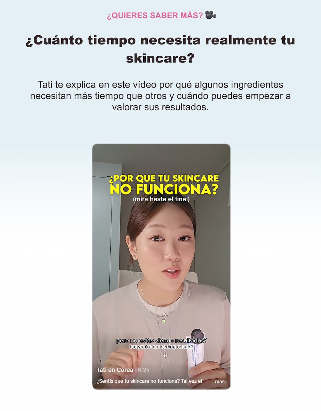 ¿Cuánto tiempo le estás dando a tu skincare? — 13