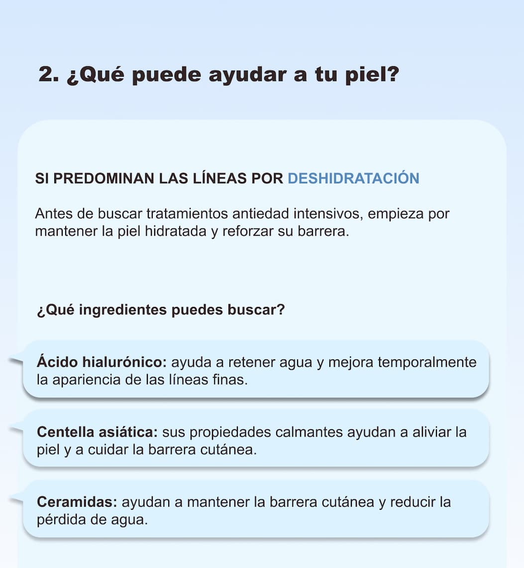¿Líneas de expresión o deshidratación? — 4