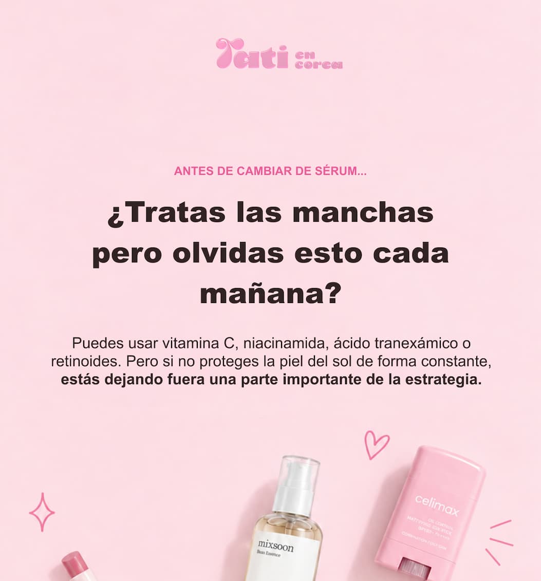 ¿Tratas las manchas pero olvidas esto cada mañana? — 1