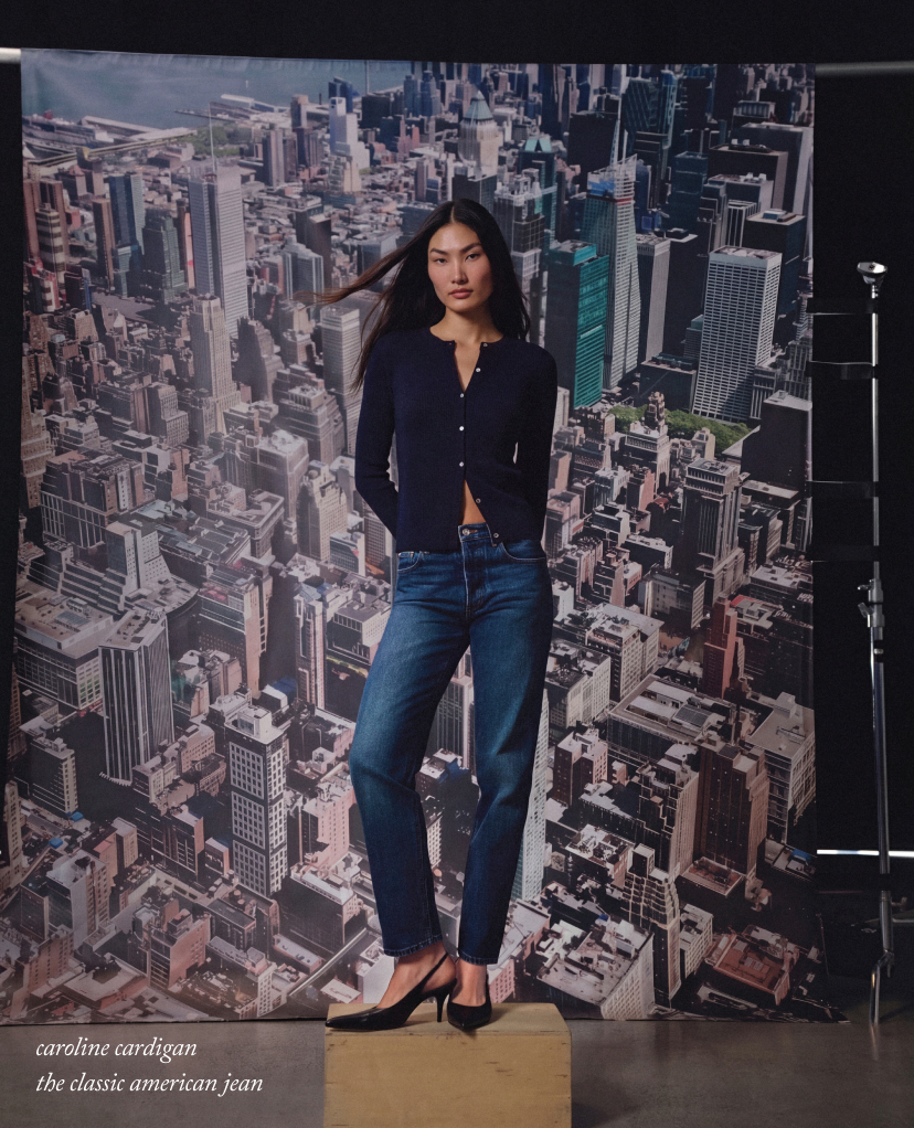 caroline cardigan the classic american jean