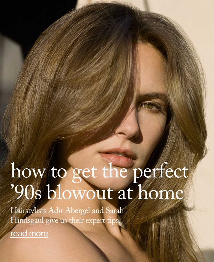 How to Get the Perfect ’90s Blowout at Home
