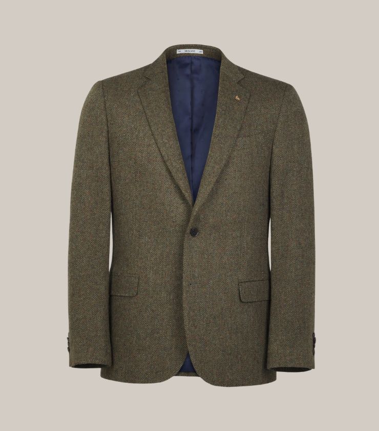 Ennis Green Donegal Tweed Blazer