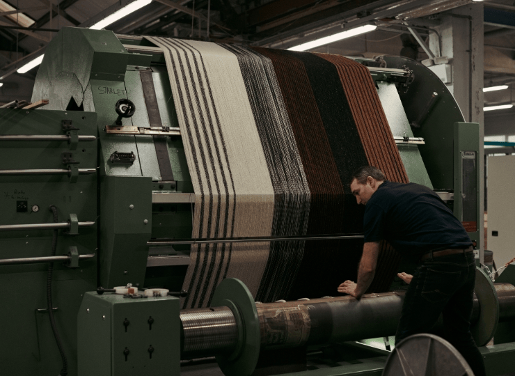 Explore our weaving mill