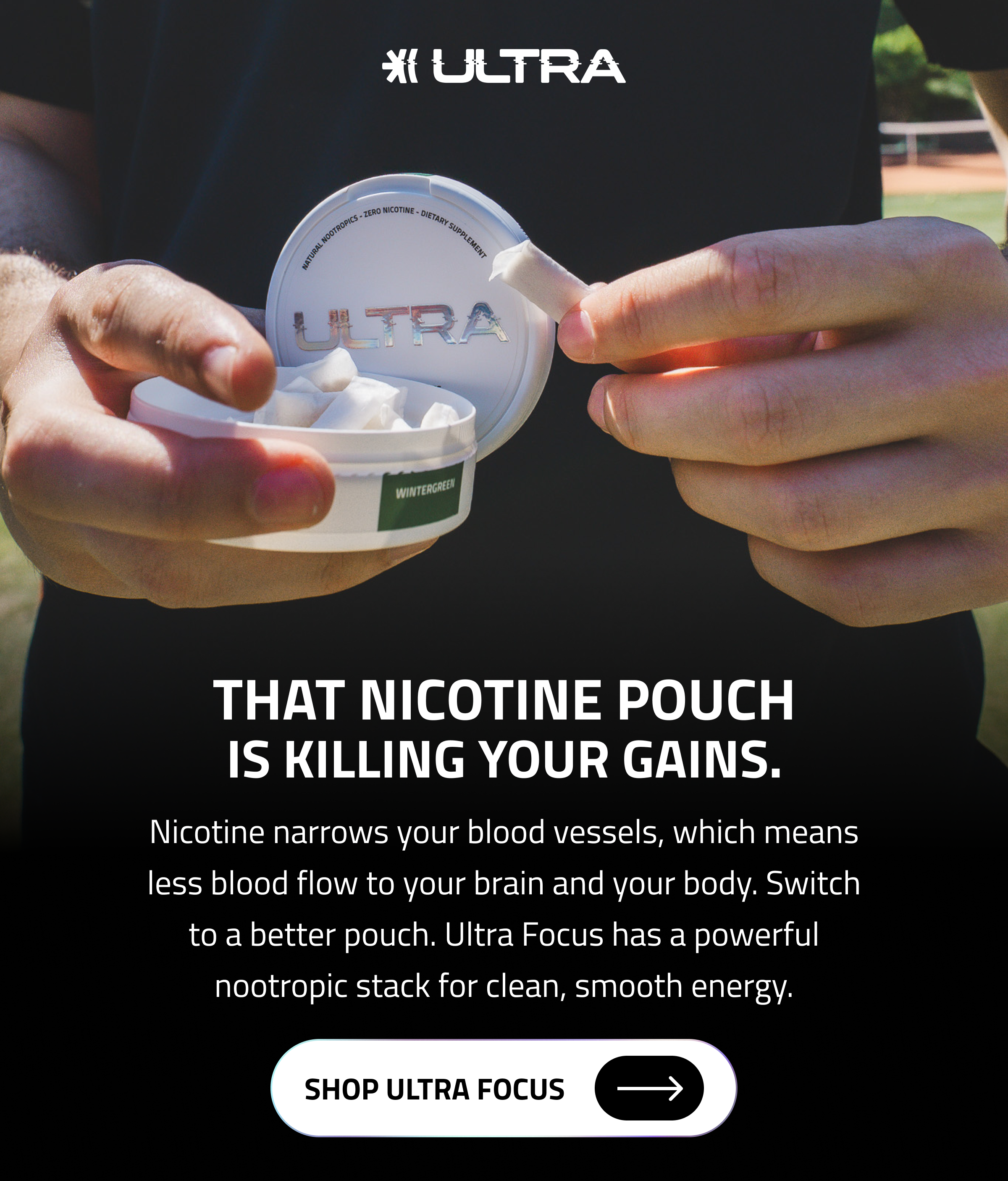 That Nicotine Pouch Is Killing Your Gains