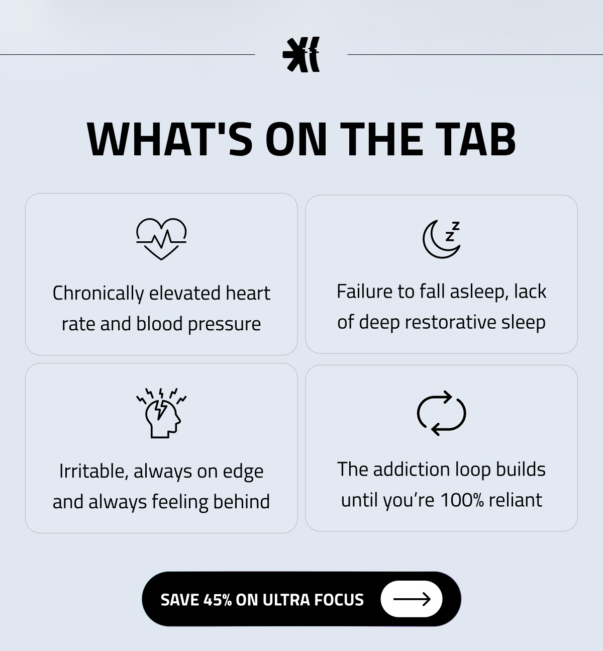 What's On The Tab? Save 45% On Ultra Focus 