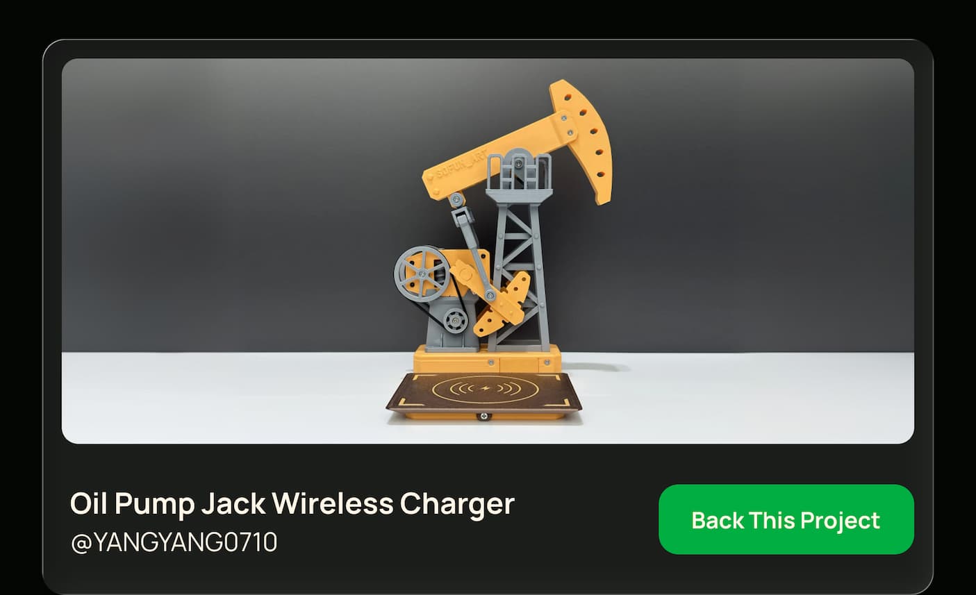 oil pump jack wireless charger