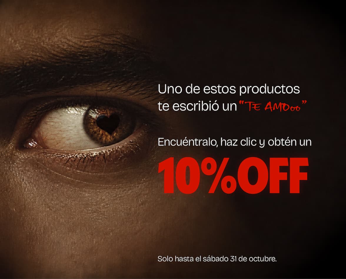 Uno de estos productos te escribió un te amo. 10% OFF