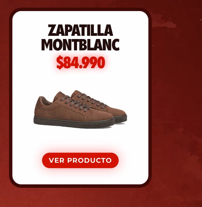 Zapatilla Montblanc