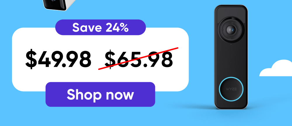 Save 24% on Battery Video Doorbell. Effortless, battery-powered porch protection.