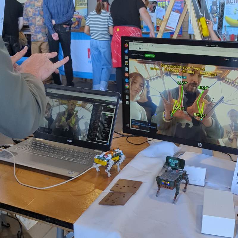 Watch the Petoi booth highlight from Maker Faire Bay Area 2026
