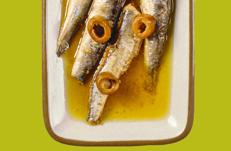 Lemon Olive Anchovies