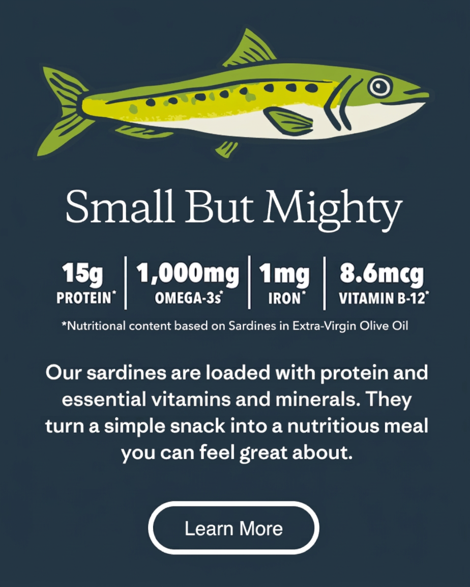 Health benefits of sardines