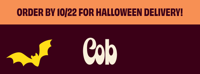 Order by 10/22 for Halloween delivery!