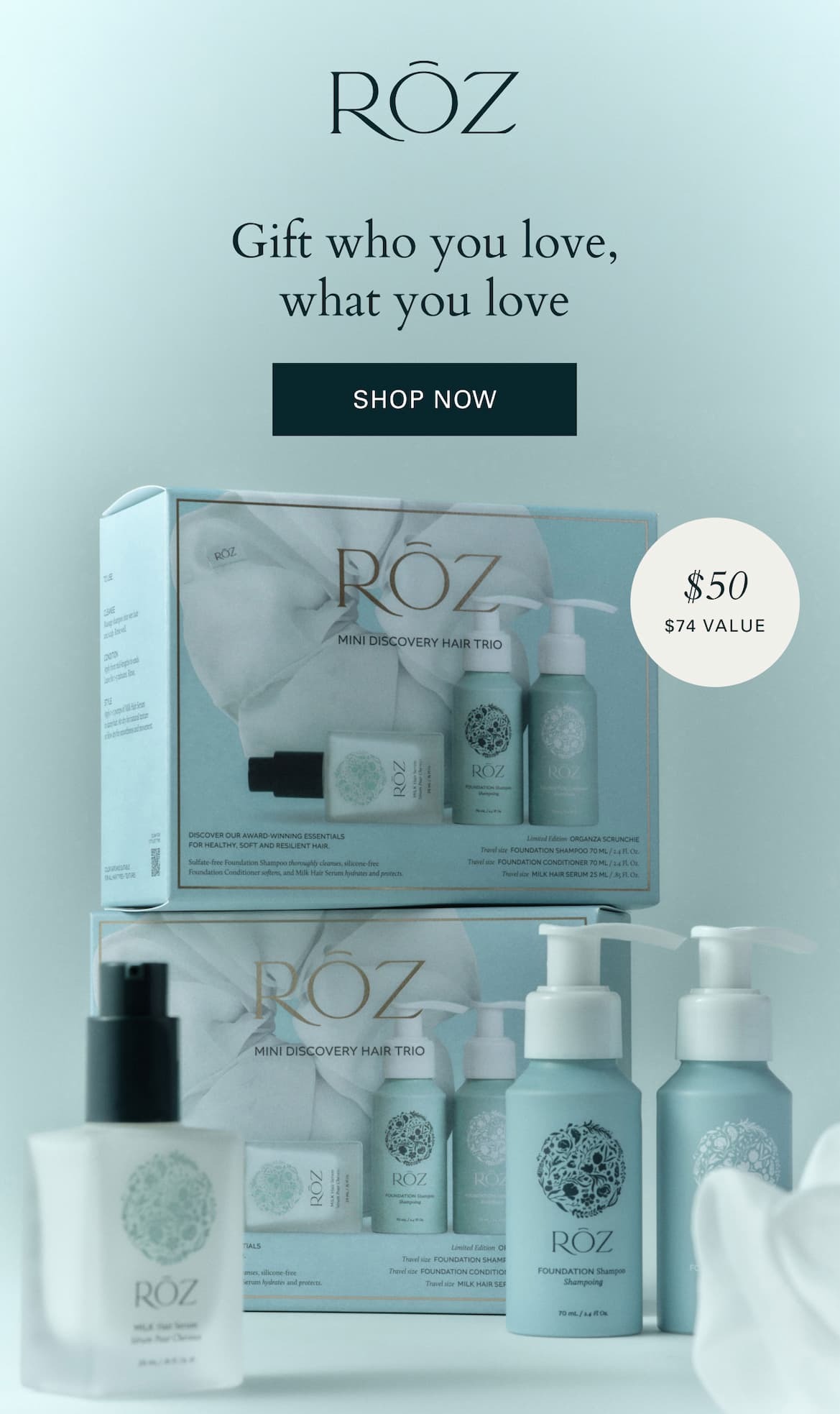 The Mini Discovery Hair Trio
