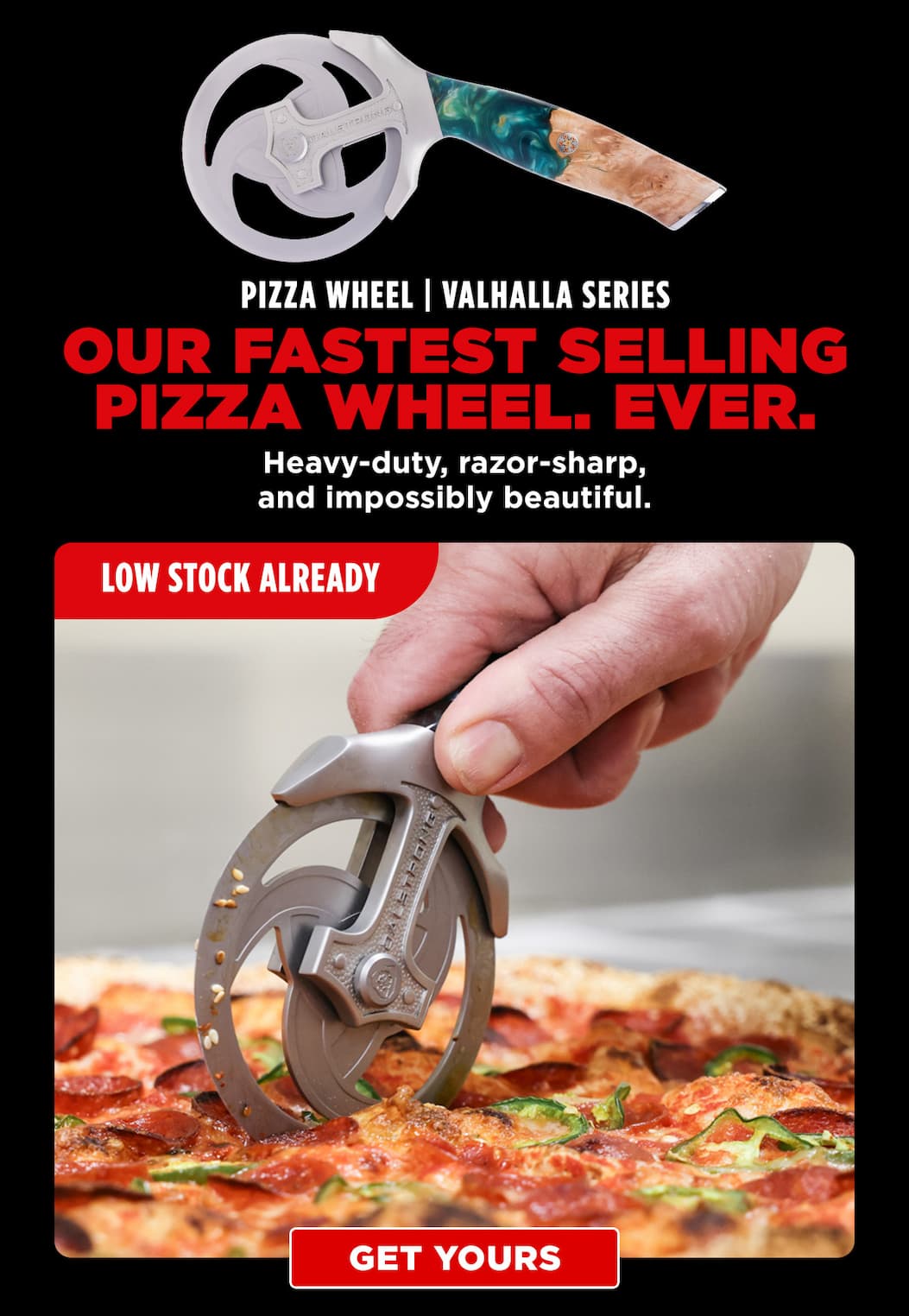 Valhalla Series Pizza Wheel