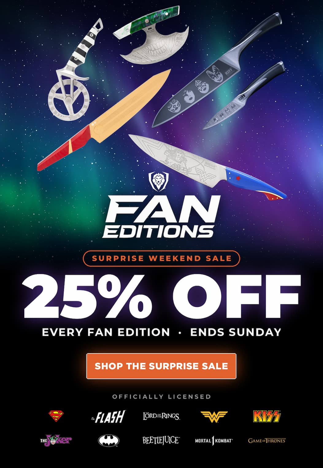 FAN EDITIONS SALE