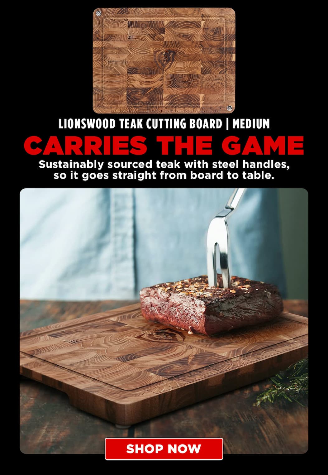 Teak Cutting Board