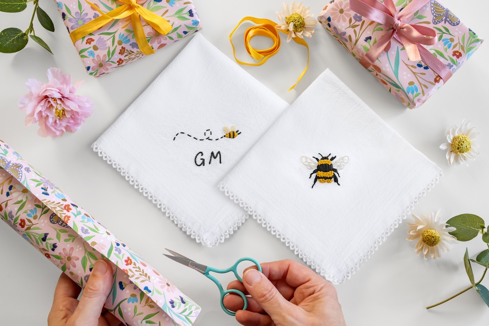 Bees and Florals Handkerchiefs