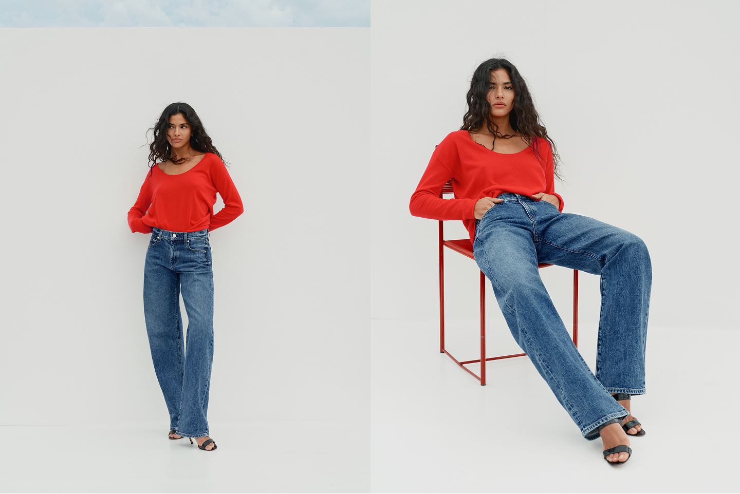 Shown in Romeo. With an elegant U-neck, is as cozy as it is sexy as it is cool.