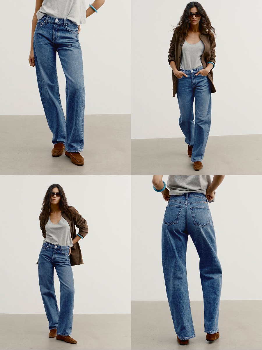 Shown in Tell Me. A truly special Japanese denim that looks rigid but feels buttery soft. 