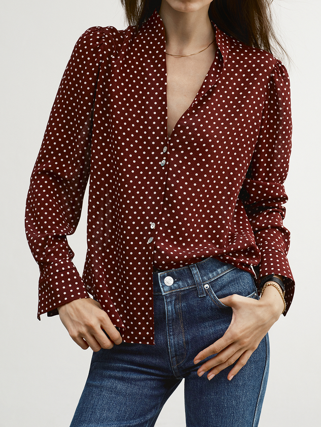 Introducing: The Bless top. Premium Silk Georgette.