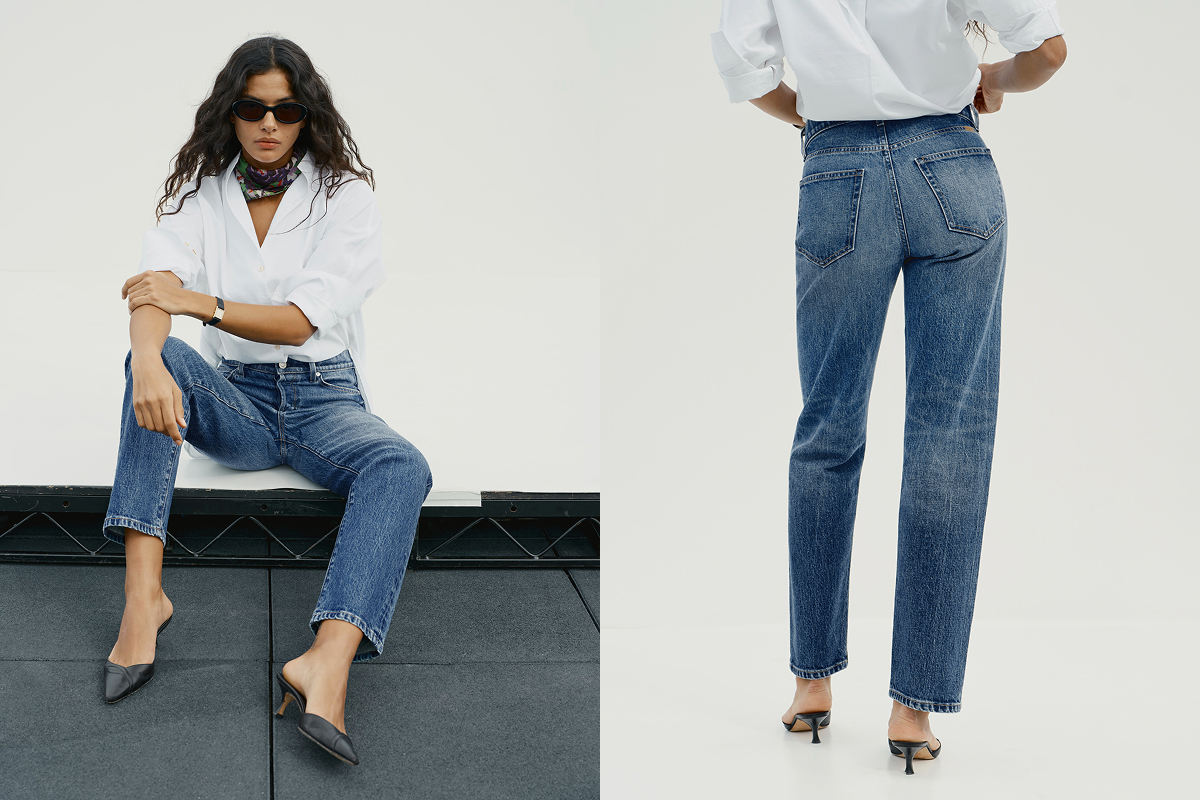 wildly luxurious Japanese denim that forms to your body.