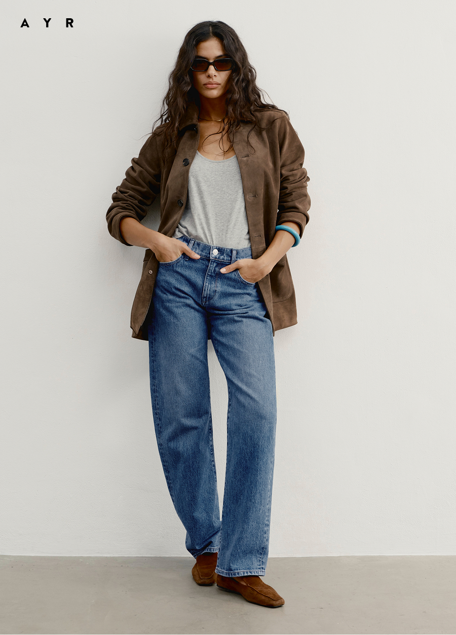 The Culture jean. The new model-off-duty style. Made in L.A.