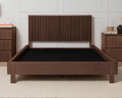 The Wooden Bed Frame