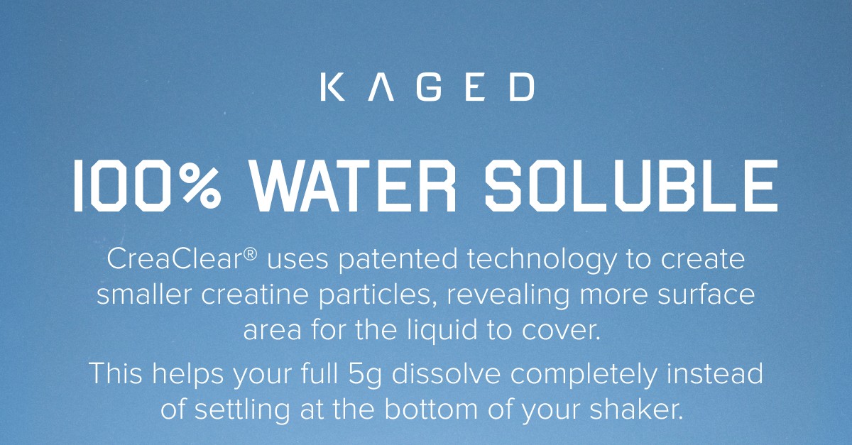 100% WATER SOLUBLE