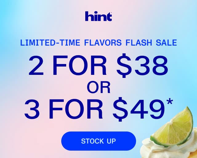 Hi, it’s you from the future. You regret not stocking up on our last sale - 2 for $38 and 3 for $49 🥲